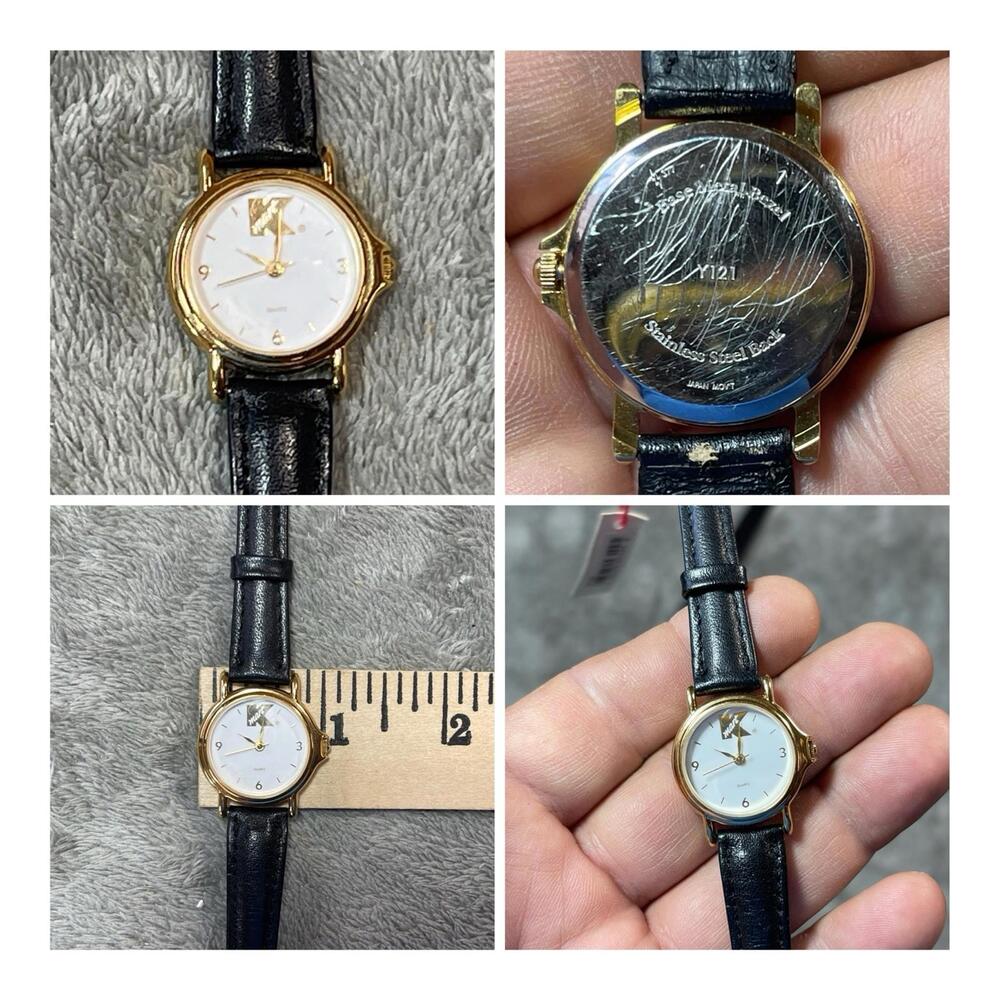 Vintage Women’s Kmart Watch Leather Band !! ( Flaw )